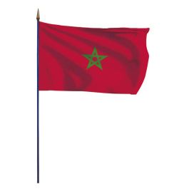 Tableau Drapeau Maroc - Monde Déco