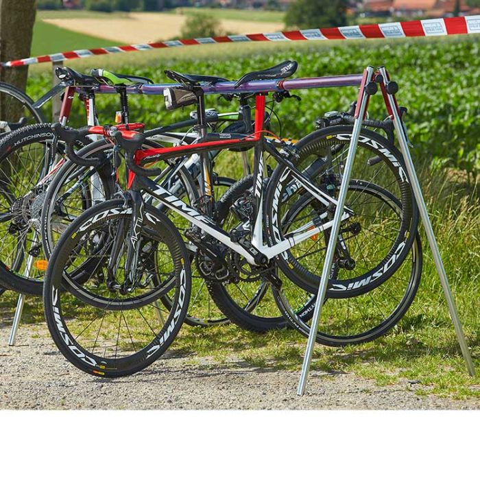 Support à vélos Râtelier vélo pliable- Capacité de poids 30 kg - Rangement  vélo - route peu encombrant pour 1 vélos