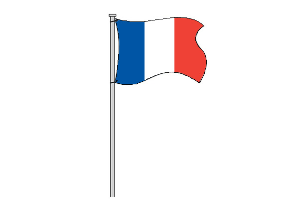 DRAPEAU FRANCE - Couleurs du drapeau français